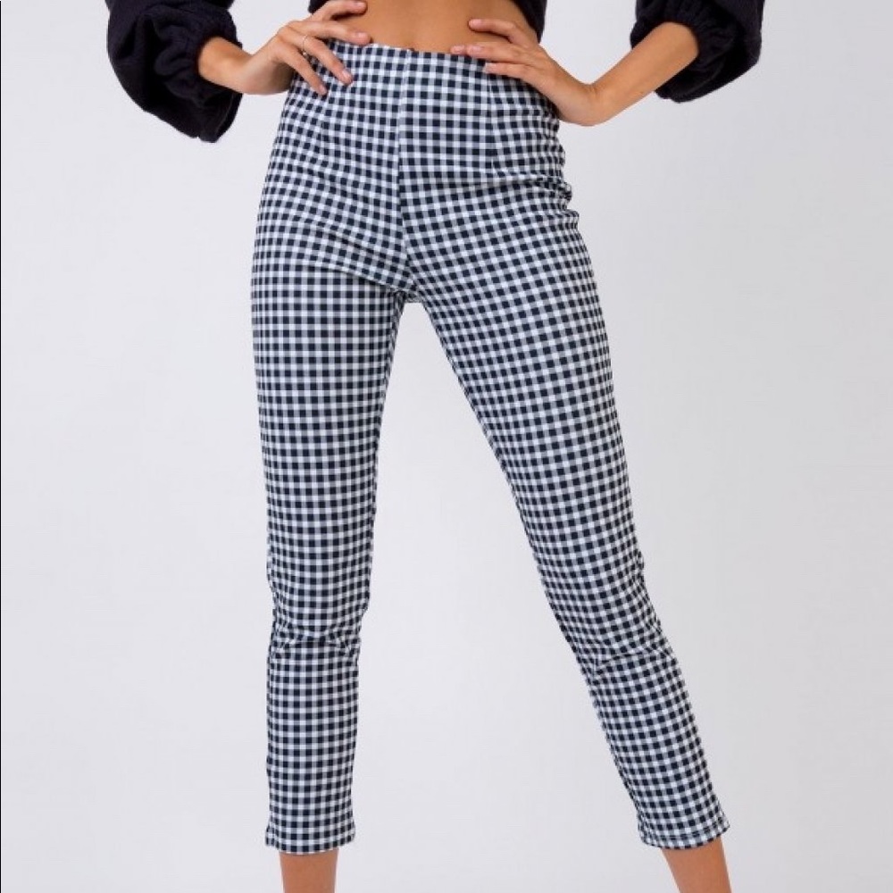 Princess Polly Iggy Gingham Pants